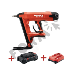 BX 4-22 Akülü Beton Çivi Çakma Tabancası + Pil & Şarj Seti