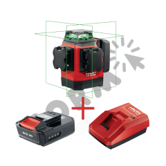 PM 30-MG Çoklu Çizgisel Lazer + Batarya + Şarj Cihazı I Set