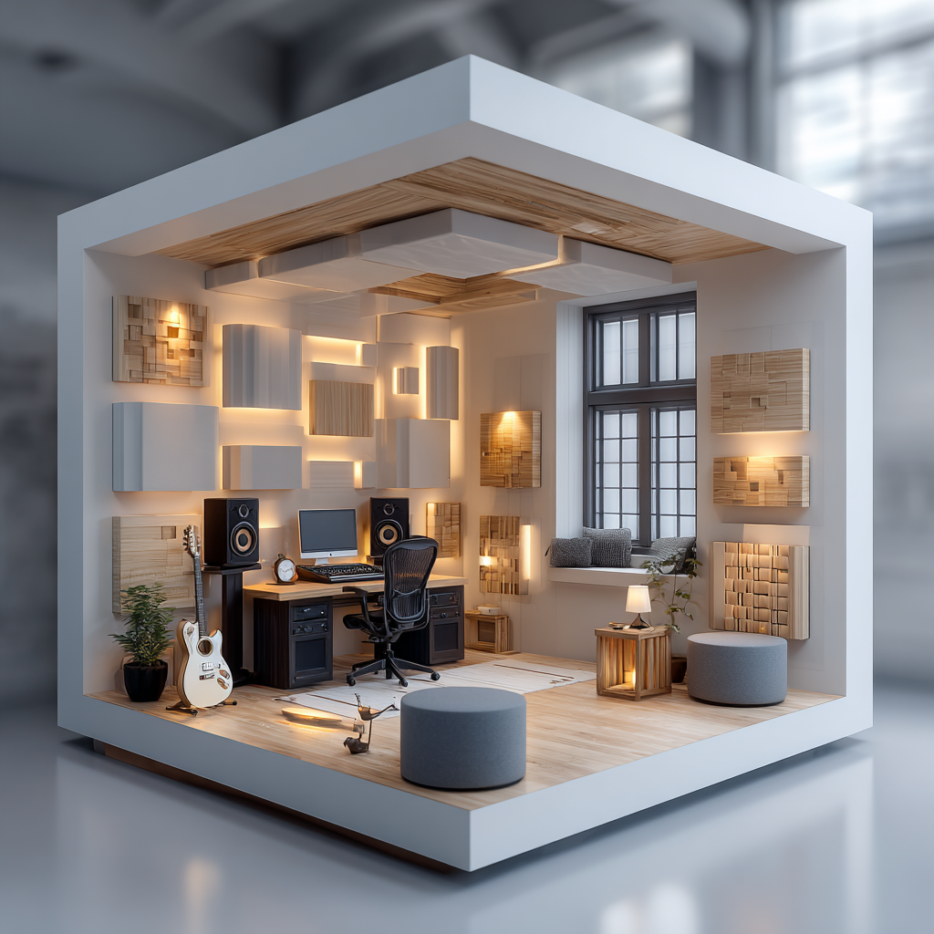 Kayıt Stüdyosu Akustik Uygulama