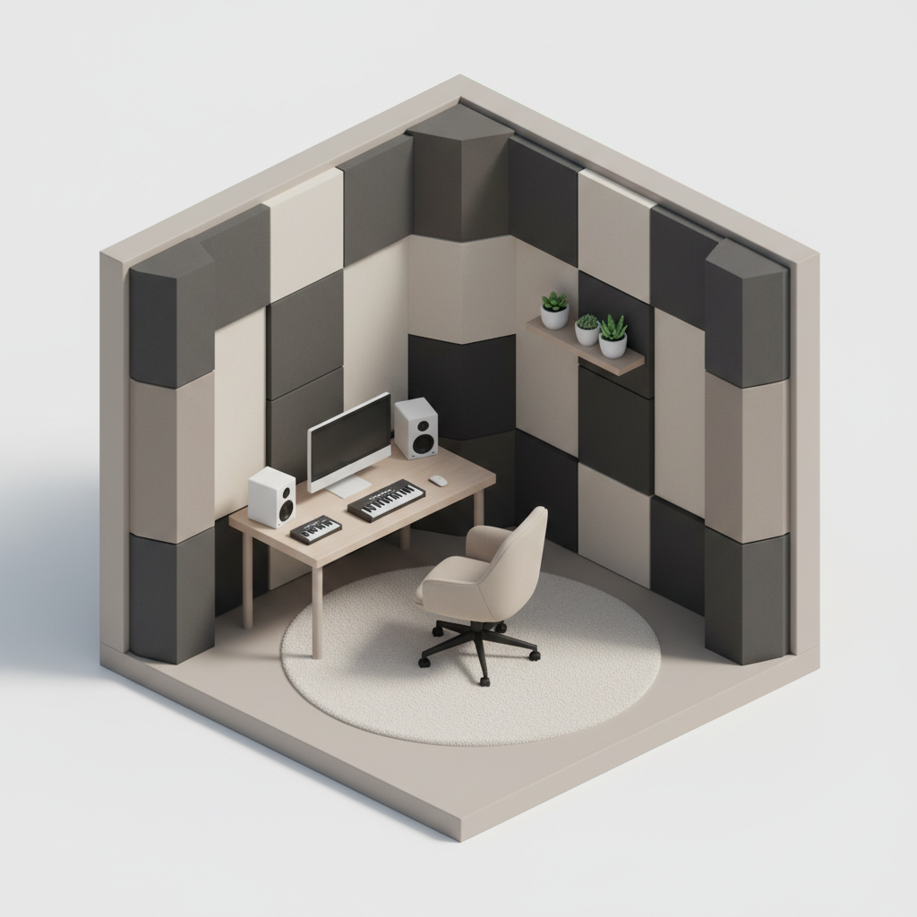 Oda Akustik İyileştirme ve Ses Yalıtım Uygulaması