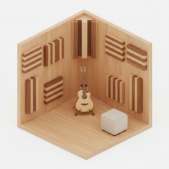 Müzik Odası Akustik Düzenleme ve Ses İzolasyon Uygulaması